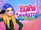 Gioco Egirls Hairstyle Makeover  on-line