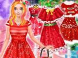 Gioco Vesti la principessa di Natale  on-line