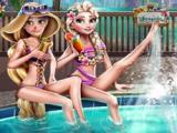 Gioco Festa in piscina delle amiche di Eliza e Chloe  on-line