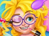 Gioco Salone di trucco per ragazze nerd  on-line