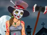 Gioco Vestire la ragazza di Halloween  on-line