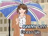 Gioco Vestirsi per una giornata piovosa  on-line