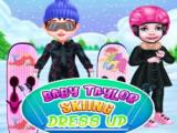 Gioco Vestire lo sci per Baby Taylor  on-line