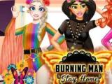 Gioco Il Burning Man resta a casa  on-line