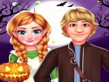 Gioco Festa di Halloween della coppia reale  on-line