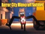 Gioco Horror City Minecraft sopravvive  on-line
