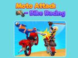 Gioco Moto Attack - Bike Racing  on-line