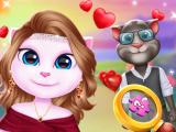 Gioco Coppia del gattino adorabile San Valentino  on-line