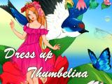 Gioco Vestite Thumbelina  on-line