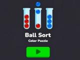 Gioco Puzzle a colori con ordinamento delle palline  on-line