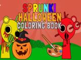 Gioco Libro da colorare di Halloween Sprunki  on-line