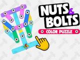 Gioco Puzzle a colori con dadi e bulloni  on-line