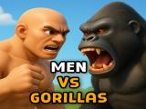 Gioco Uomini contro Gorilla  on-line