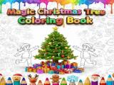 Gioco Libro da colorare magico dell'albero di Natale  on-line