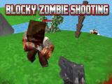 Gioco Tiro a blocchi di zombi  on-line