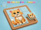 Gioco Puzzle 3D scorrevole per bambini  on-line