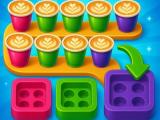 Gioco Blocchi di colore del caffè  on-line