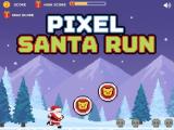 Gioco Pixel Babbo Natale corre  on-line