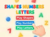Gioco Forme Numeri Lettere  on-line