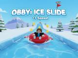 Gioco Obby: Scivolo di ghiaccio +1 velocità  on-line