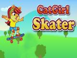 Game patinadora chica gato  en línea