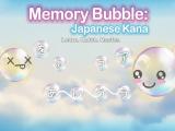 Game Burbuja de memoria: Kana japonesa  en línea