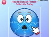 Game Puzzle redondo - Recoge el Smiley  en línea