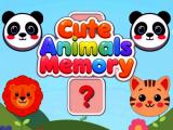 Game Mémoire d'animaux mignons  en ligne