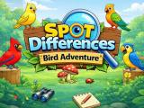Game Trouver les différences Aventure avec les oiseaux  en ligne