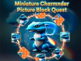 Game Quête de bloc d'images Charmander miniature  en ligne