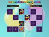 Game Partido de memoria del artista del globo  en línea