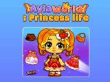 Game La vida de la princesa mundial de Ayla.  en línea