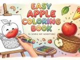 Game Libro para colorear de manzana fácil  en línea