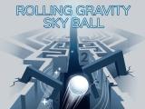 Game Bola de cielo de gravedad rodante  en línea