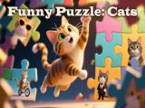 Game Puzzle amusant : Chats  en ligne