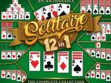 Permainan Solitaire 12 dalam 1  dalam talian
