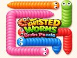 Game Twisted worms Brain Puzzle online